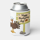 Happy Thanksgiving Day Funny Dosenkühler (Kanne Rückseite)