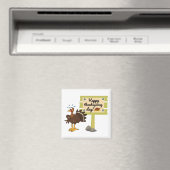 Happy Thanksgiving Day Funny Magnet (In Situ (Geschirrspüler))