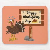 Happy Thanksgiving Day Funny Mousepad (Vorne)