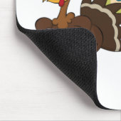 Happy Thanksgiving Day Funny Mousepad (Ecke)