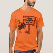 Happy Thanksgiving Day Funny T-Shirt (Vorderseite)