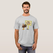 Happy Thanksgiving Day Funny T-Shirt (Vorne ganz)