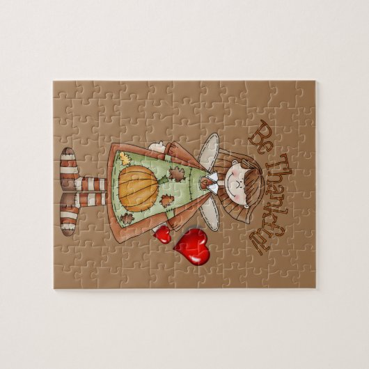 Happy Thanksgiving Day Jigsaw Puzzle (Horizontal)