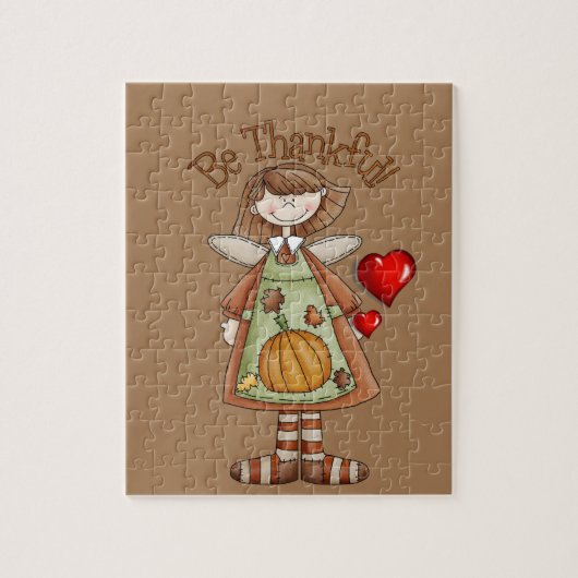 Happy Thanksgiving Day Jigsaw Puzzle (Vertikal)