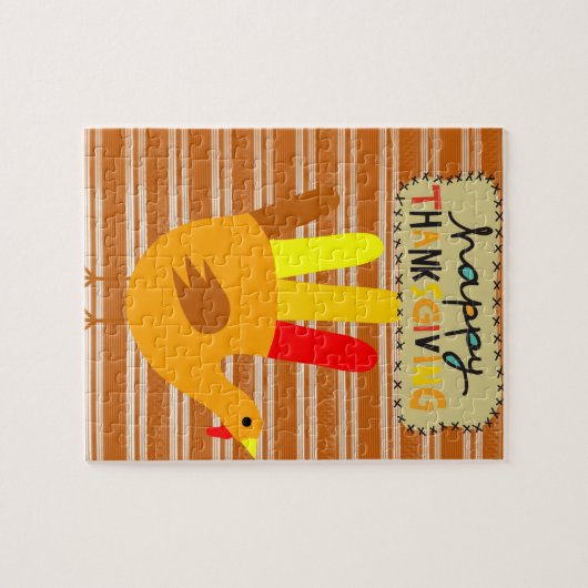 Happy Thanksgiving Day Jigsaw Puzzle (Horizontal)