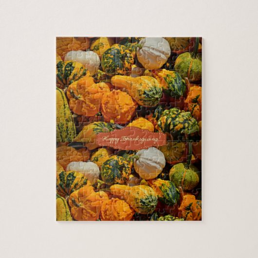Happy Thanksgiving Day Jigsaw Puzzle (Vertikal)