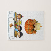 Happy Thanksgiving Day Jigsaw Puzzle (Horizontal)