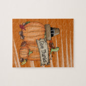 Happy Thanksgiving Day Jigsaw Puzzle (Horizontal)