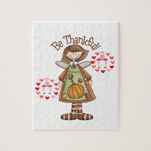 Happy Thanksgiving Day Jigsaw Puzzle (Vertikal)