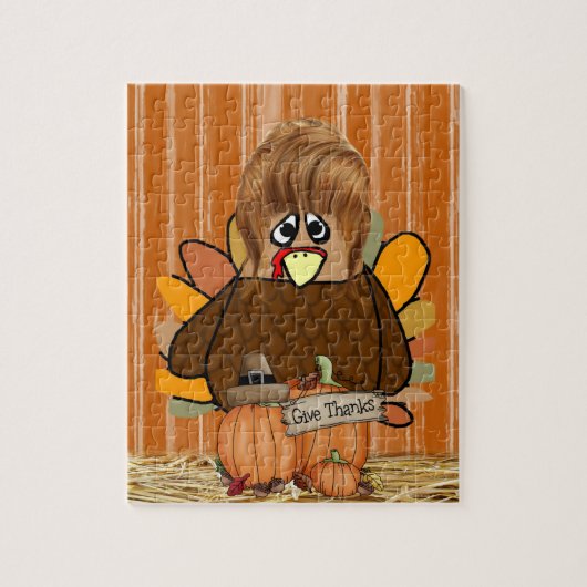 Happy Thanksgiving Day Jigsaw Puzzle (Vertikal)