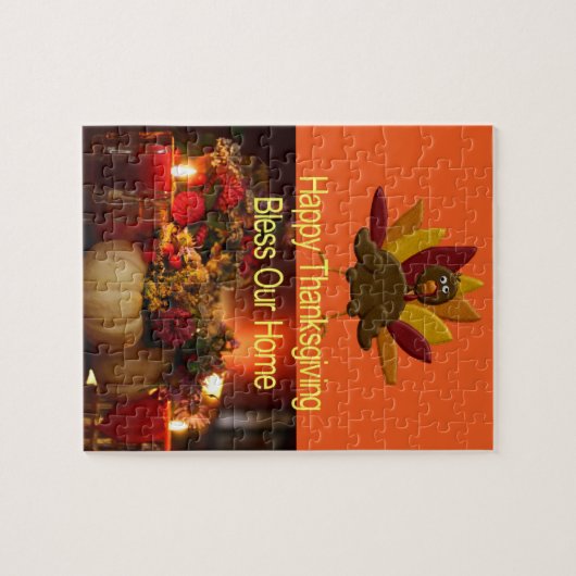 Happy Thanksgiving Day Jigsaw Puzzle (Horizontal)