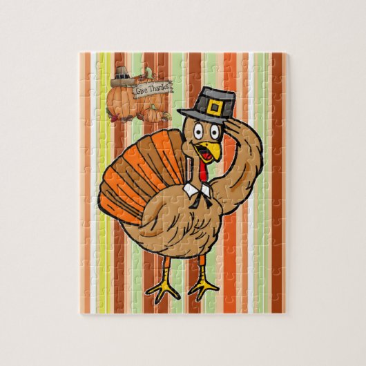 Happy Thanksgiving Day Jigsaw Puzzle (Vertikal)