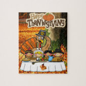 Happy Thanksgiving Day Jigsaw Puzzle (Vertikal)