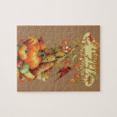 Happy Thanksgiving Day Jigsaw Puzzle (Horizontal)