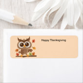 Happy Thanksgiving Day Owl (Insitu)