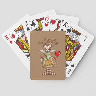 Happy Thanksgiving Day Playing Card Deck Spielkarten