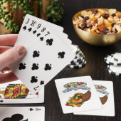 Happy Thanksgiving Day Playing Card Deck Spielkarten (In Situ)
