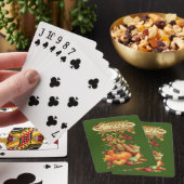 Happy Thanksgiving Day Playing Card Deck Spielkarten (In Situ)