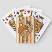Happy Thanksgiving Day Playing Card Deck Spielkarten (Rückseite)