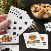 Happy Thanksgiving Day Playing Card Deck Spielkarten (In Situ)