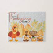 Happy Thanksgiving Day Puzzle (Horizontal)