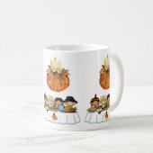 Happy Thanksgiving Day Tasse (VorderseiteRechts)