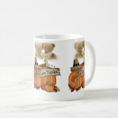 Happy Thanksgiving Day Tasse (VorderseiteRechts)