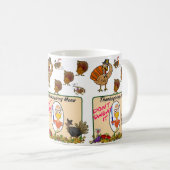 Happy Thanksgiving Day Tasse (VorderseiteRechts)