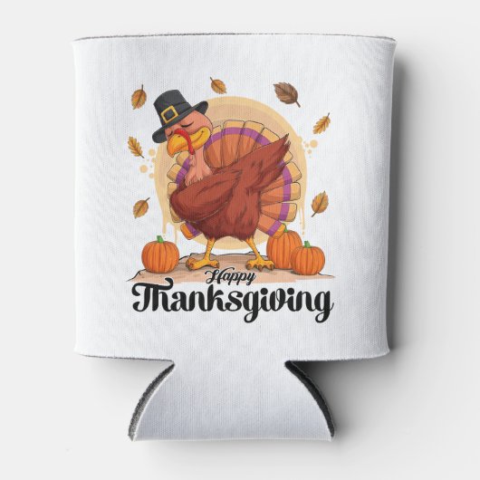 Happy Thanksgiving Dosenkühler (Vorderseite)