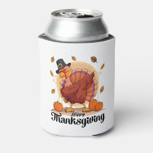 Happy Thanksgiving Dosenkühler (Kanne Rückseite)