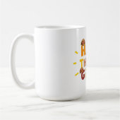 Happy Thanksgiving Einziges Geschenk Kaffeetasse (Links)