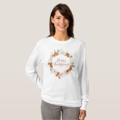 Happy Thanksgiving Fall Citrus Pine T-Shirt (Vorne ganz)