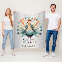 Happy Thanksgiving farbenfrohe Türkei Goldene Ster