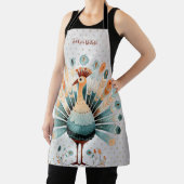 Happy Thanksgiving farbenfrohe Türkei Goldene Ster Schürze (InSitu)