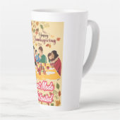 Happy Thanksgiving Feast Mode Activated tee Milchtasse (Rechte Ecke)