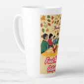 Happy Thanksgiving Feast Mode Activated tee Milchtasse (Linke Ecke)