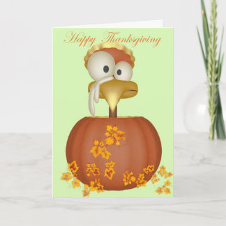 Happy Thanksgiving Feiertagskarte