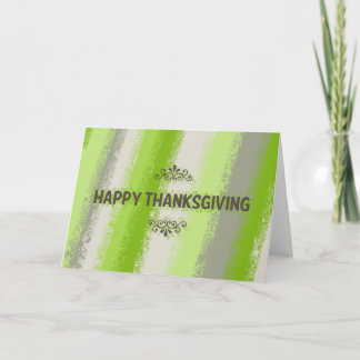Happy Thanksgiving Feiertagskarte