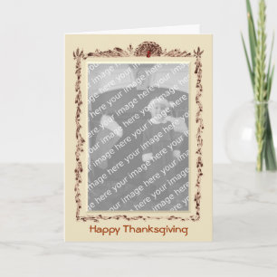 Happy Thanksgiving Feiertagskarte