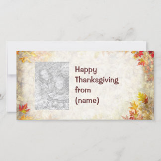 Happy Thanksgiving Feiertagskarte