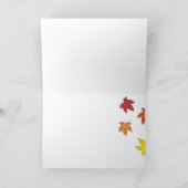 Happy Thanksgiving Feiertagskarte (Innenseite)