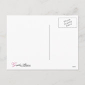 Happy Thanksgiving Feiertagspostkarte (Rückseite)