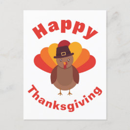 Happy Thanksgiving Feiertagspostkarte