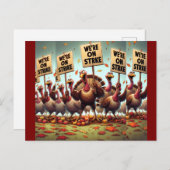 Happy Thanksgiving Feiertagspostkarte (Vorne/Hinten)