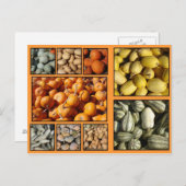 Happy Thanksgiving Feiertagspostkarte (Vorne/Hinten)