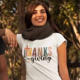 Happy Thanksgiving | Festive  T-Shirt