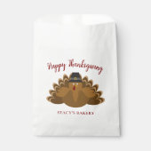 Happy Thanksgiving Festive Türkei Geschenktütchen (Vorderseite)
