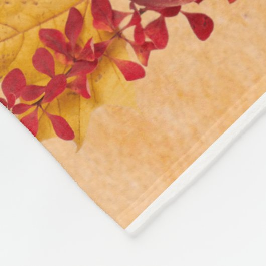 Happy Thanksgiving Fleecedecke (Ecke)