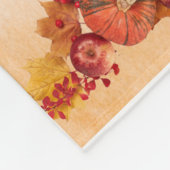 Happy Thanksgiving Fleecedecke (Ecke)