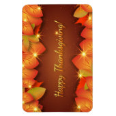 Happy Thanksgiving Flexible Magnet (Vertikal)